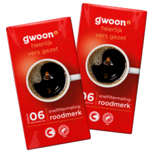 g'woon snelfiltermaling rood